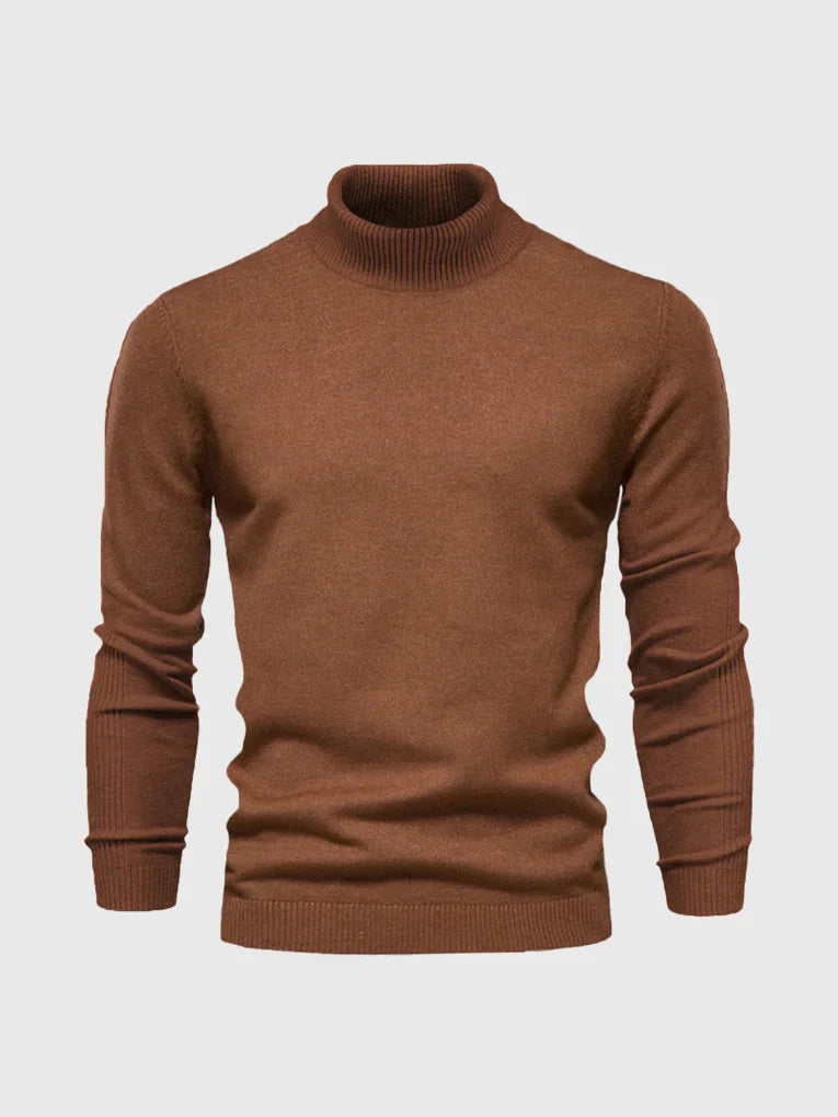 Maglione Collo Alto Uomo – Lavabile e Versatile