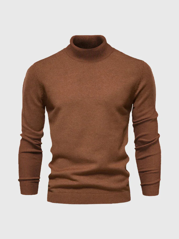 Maglione Collo Alto Uomo – Lavabile e Versatile