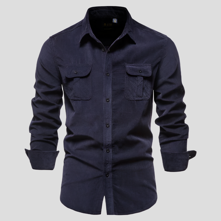 Maniche Lunghe in Corduroy per Uomini