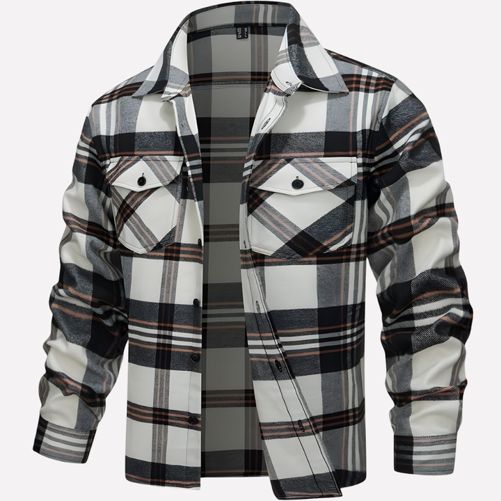 Camicia Flanella a Quadrati da Uomo
