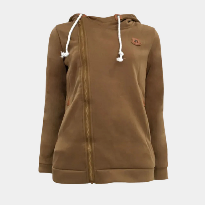 Gilet smanicato con cappuccio slim fit da uomo