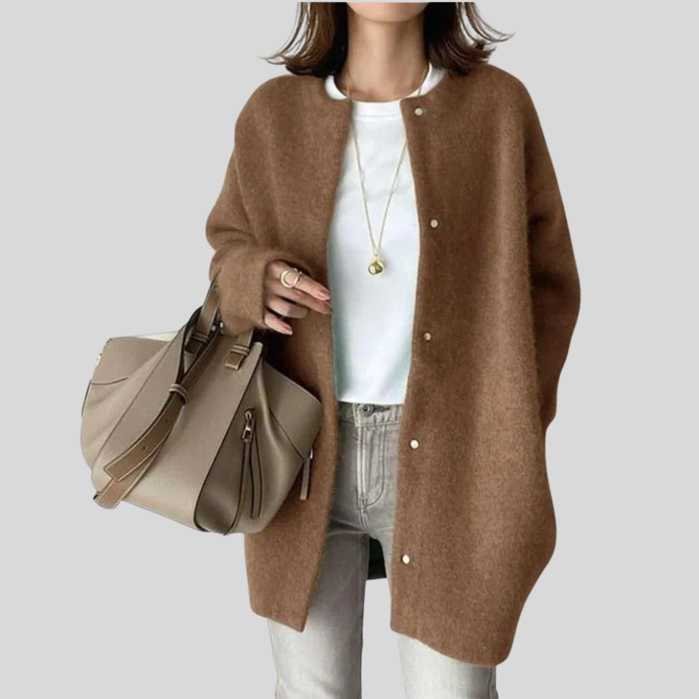 Cardigan Elegante – Strato in Maglia Raffinato