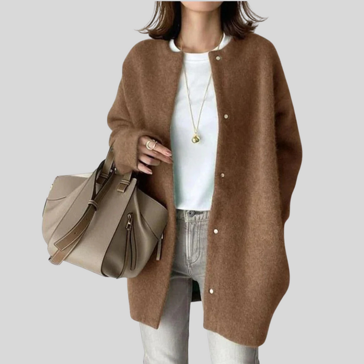 Cardigan Elegante – Strato in Maglia Raffinato
