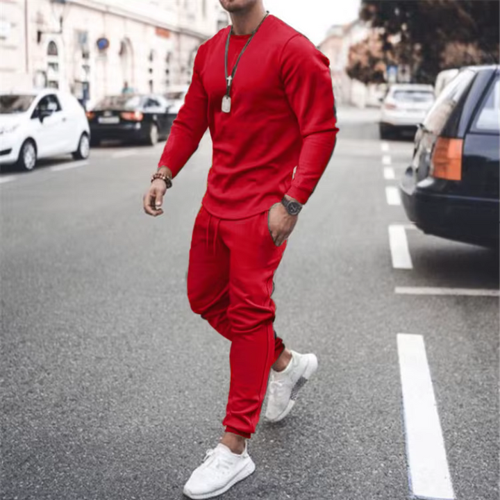 Set casual a due pezzi da uomo