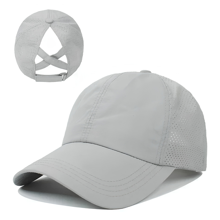Cappello baseball sportivo in rete unisex traspirante con adattamento regolabile