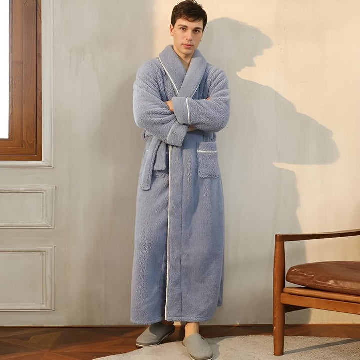 Accappatoio Luxe Fleece Caldo Comfort