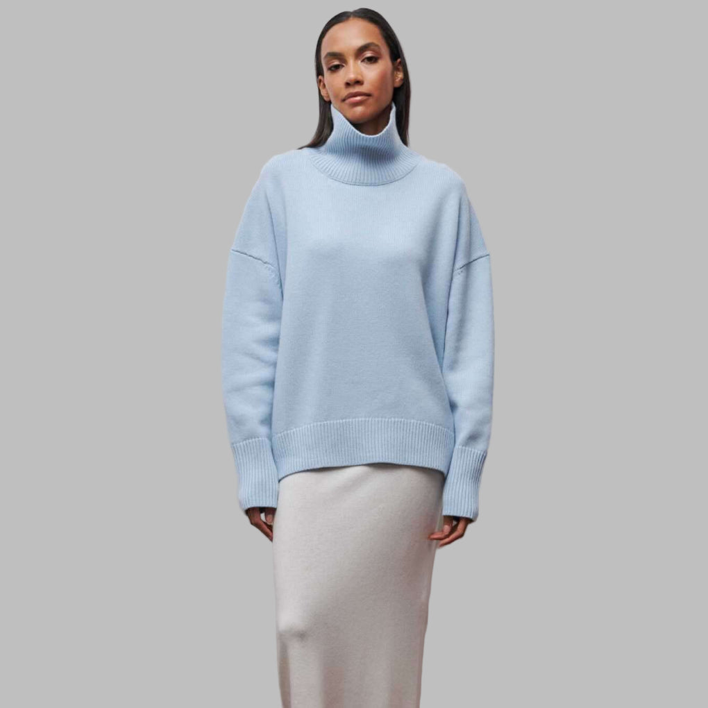 Maglione Collo Alto Oversize Donne