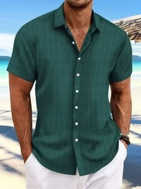 Camicia estiva da uomo a maniche corte