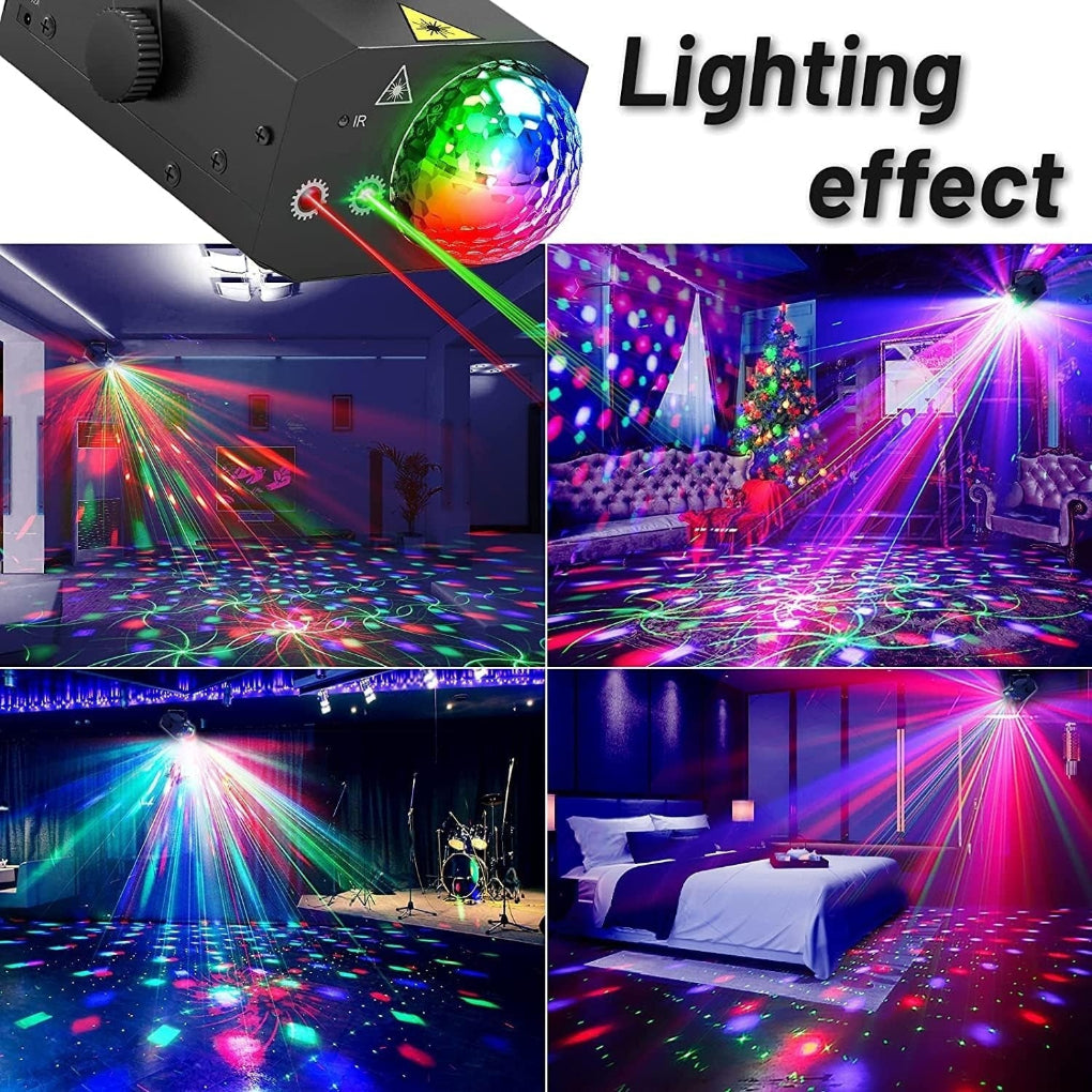 2-in-1 Luce Disco Laser