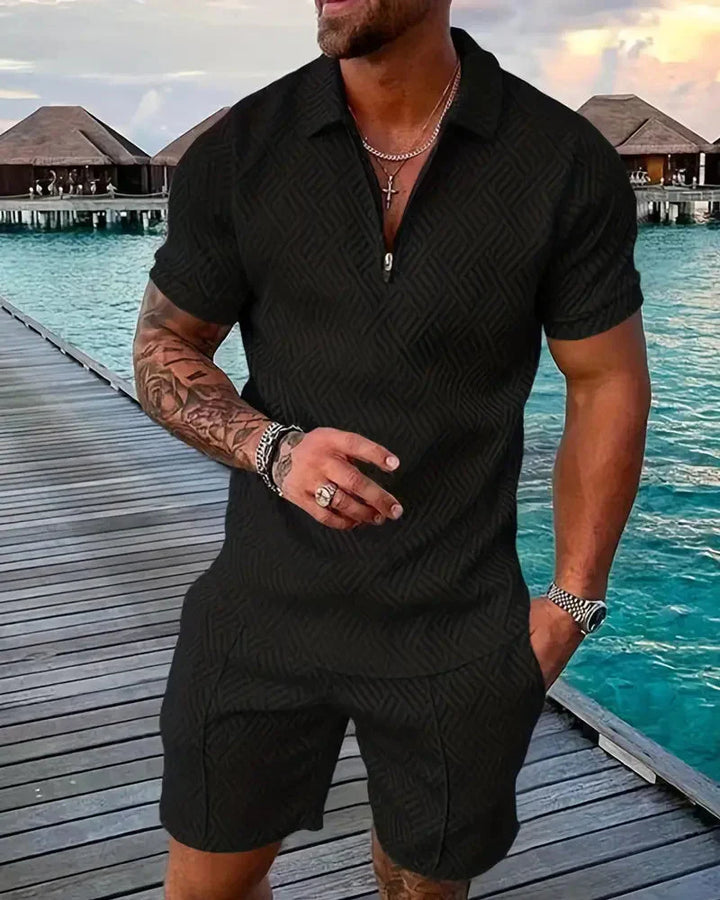 Abbigliamento Estivo Tuta con Zipper