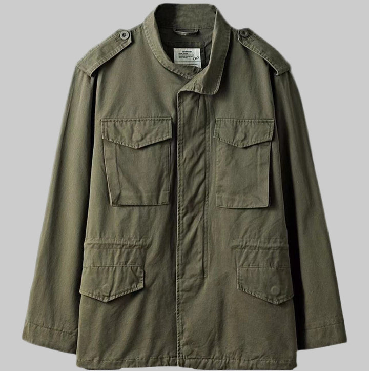 Giacca Campo Militare Vintage per Uomini
