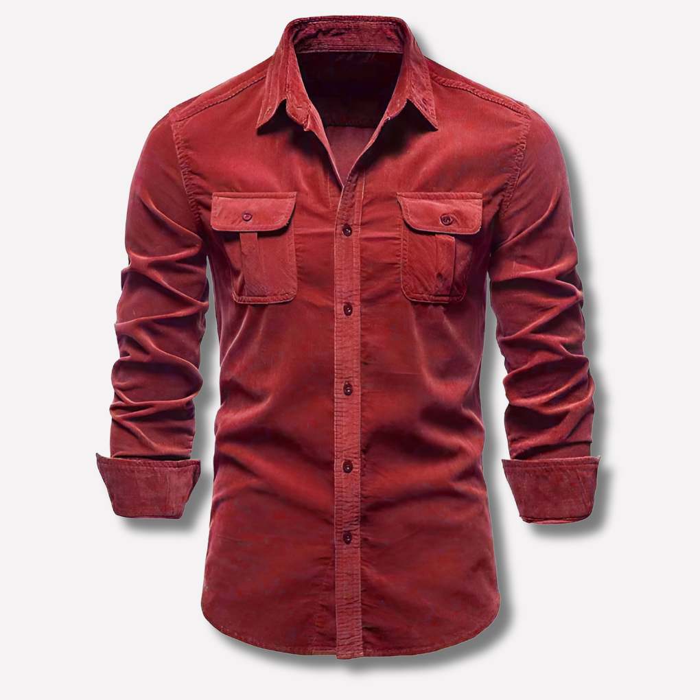 Giacca Classica in Corduroy per Uomini