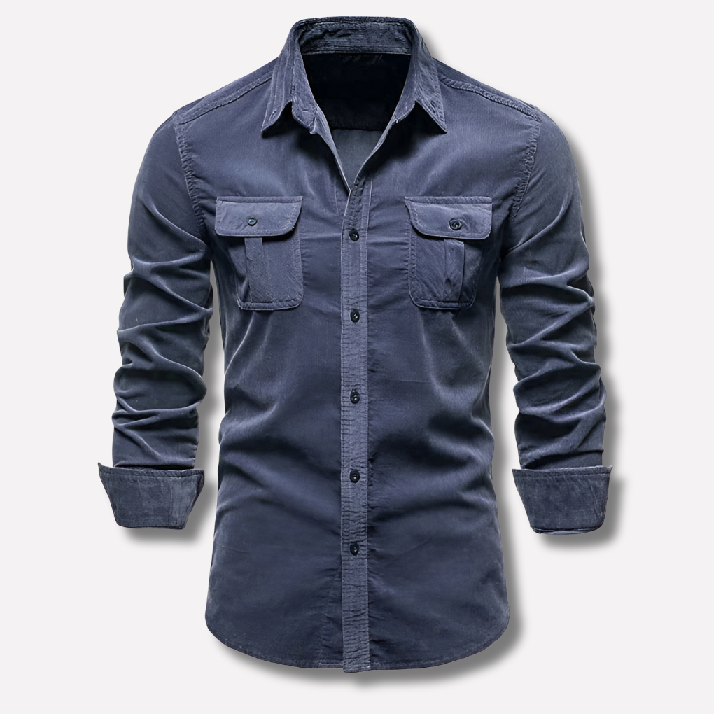 Giacca Classica in Corduroy per Uomini