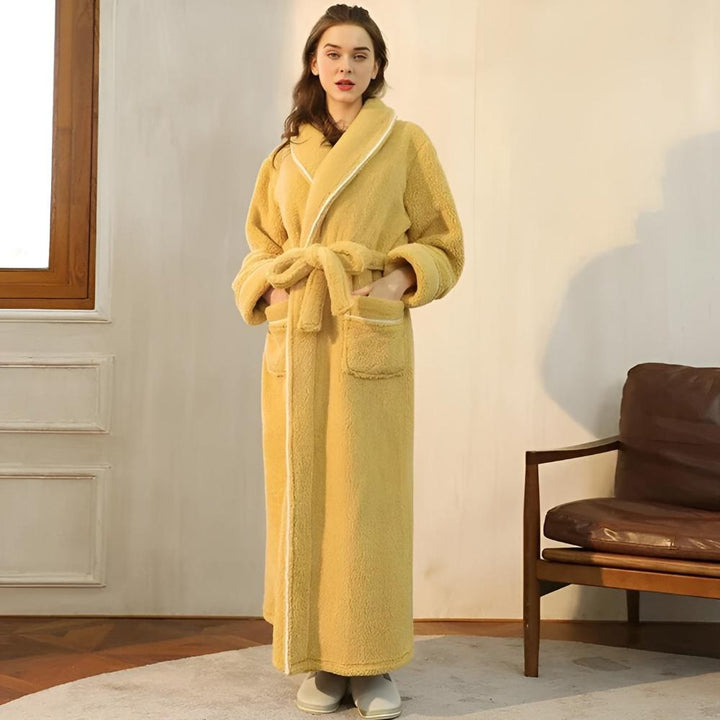 Accappatoio Luxe Fleece Caldo Comfort