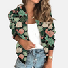 Giacca bomber da donna di ispirazione vintage