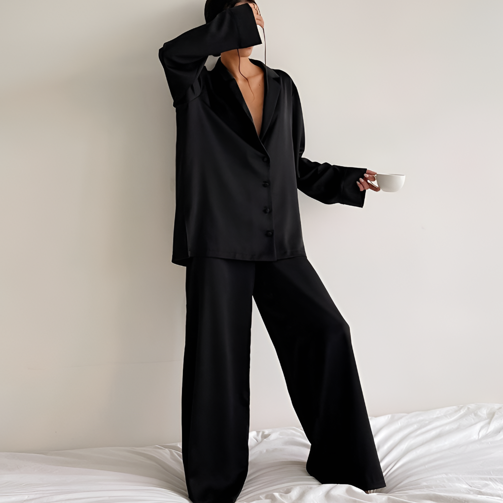 Set di Loungewear in Satin da Donna