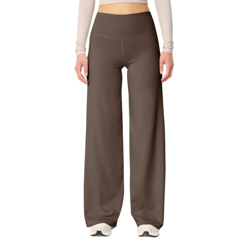 Pantaloni Yoga Stretch Alti in Vita per Donne