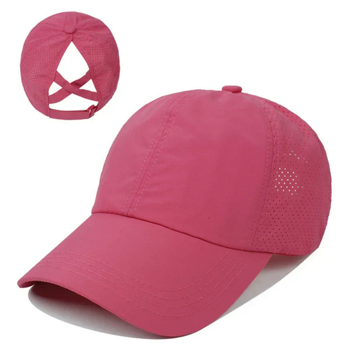 Cappello baseball sportivo in rete unisex traspirante con adattamento regolabile