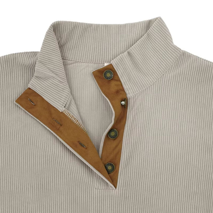 Maglione da uomo in velluto a coste, elegante e comodo