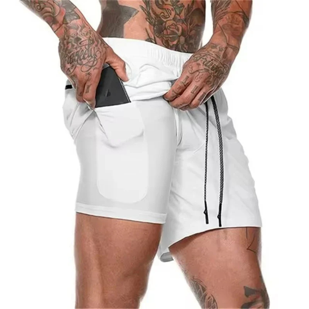 Shorts Sportivi 2-in-1 per Uomo
