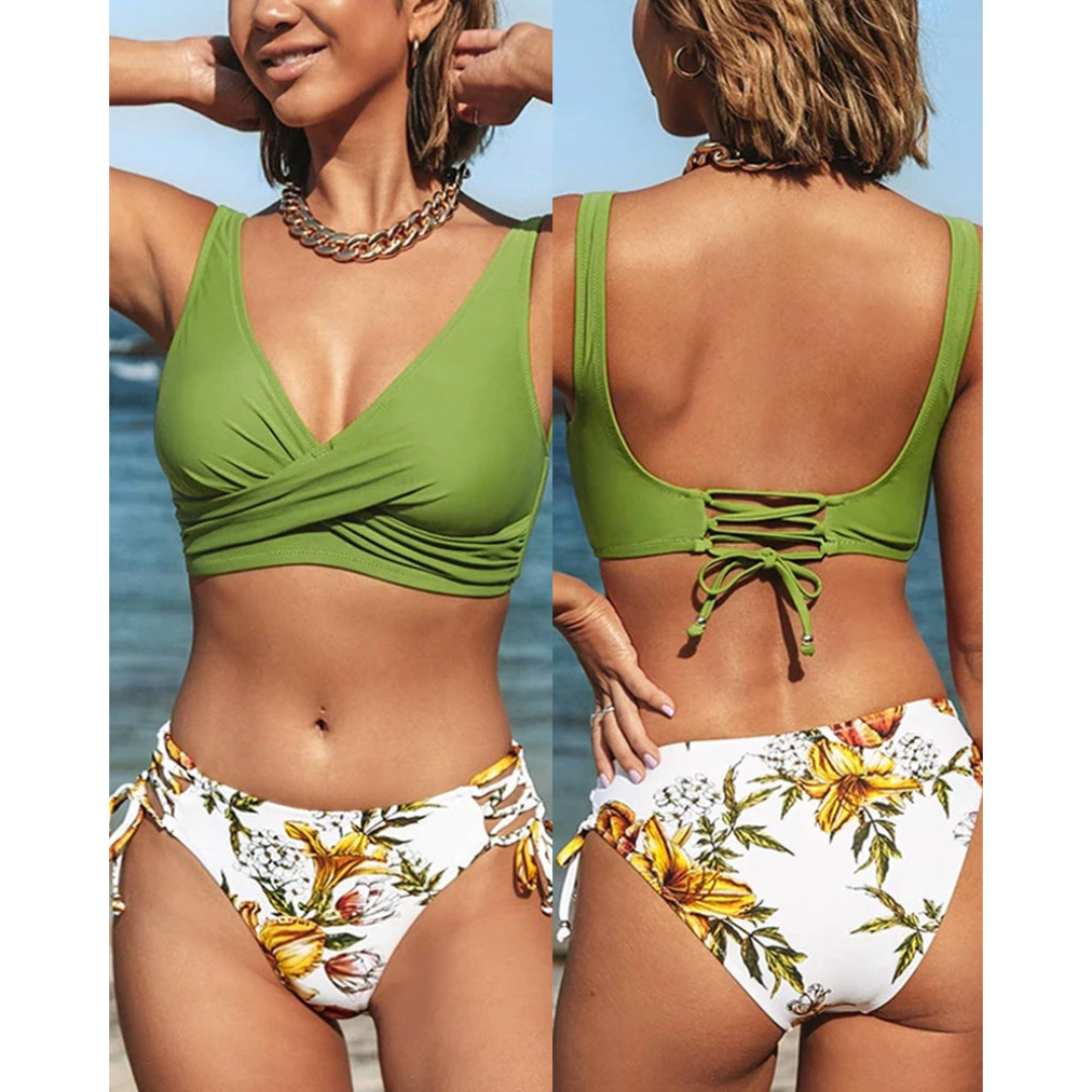Maya – Bikini da Spiaggia per Donne a 2 Pezzi – Stile Estivo Vibrante
