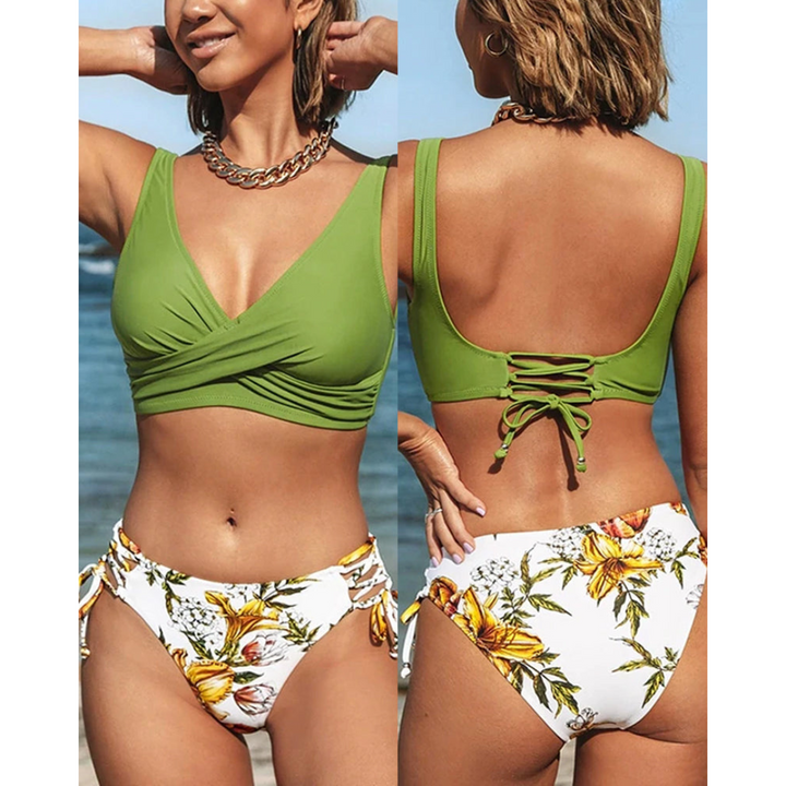 Maya – Bikini da Spiaggia per Donne a 2 Pezzi – Stile Estivo Vibrante