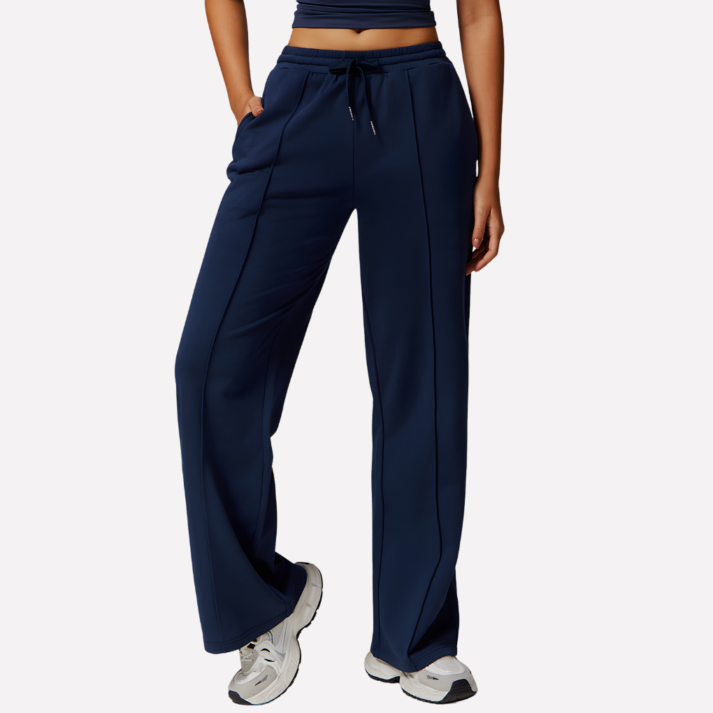 Pantaloni Sportivi a Gamba Larga da Donna