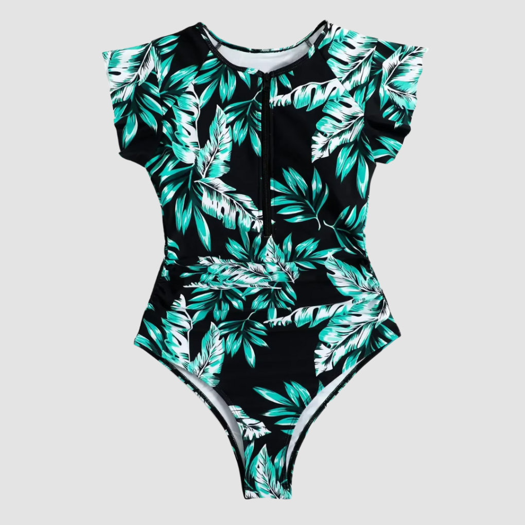 Costume da Bagno Intero con Zipper per Donne