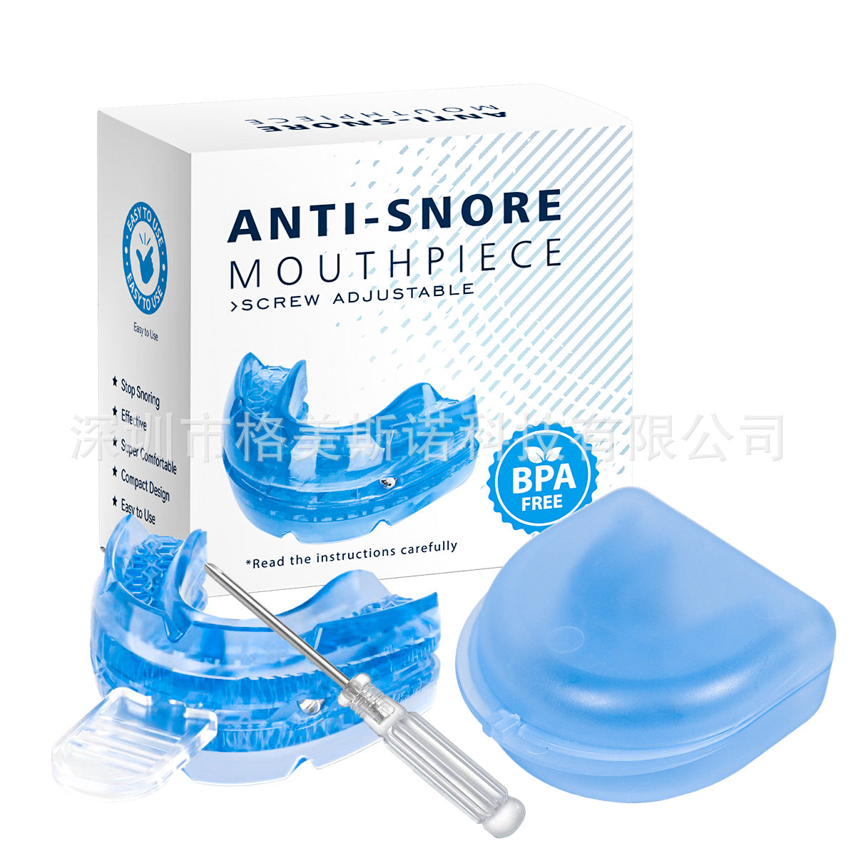 Bite notturno in materiale morbido