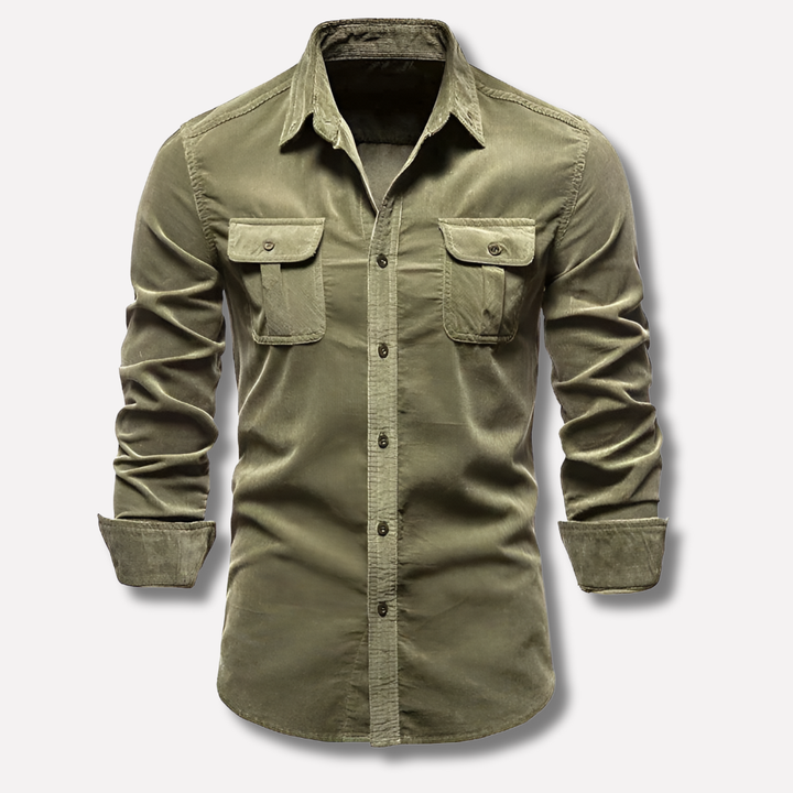 Giacca Classica in Corduroy per Uomini