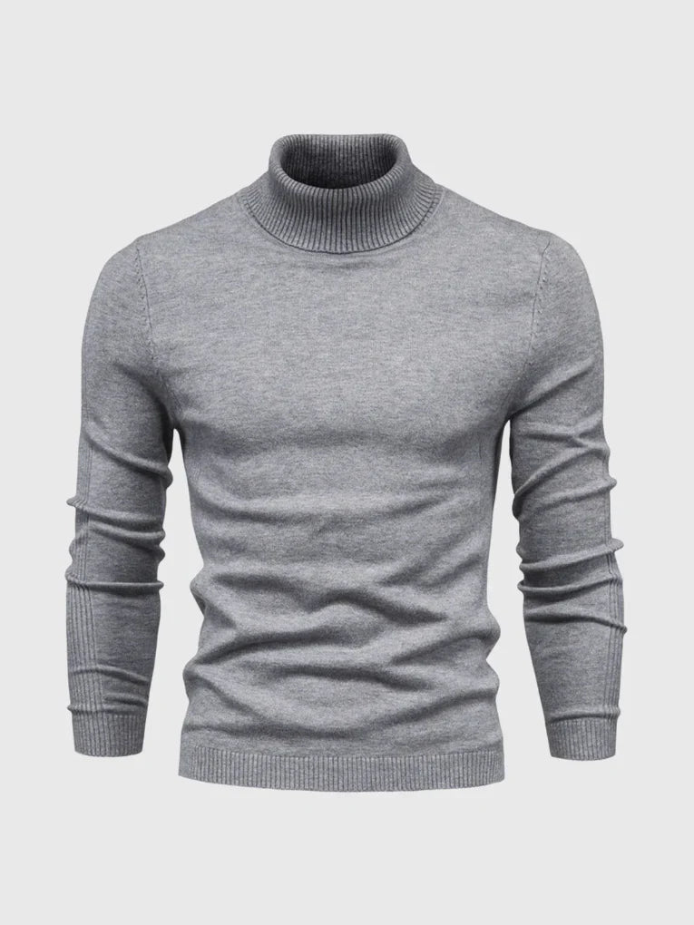 Maglione Collo Alto Uomo – Lavabile e Versatile