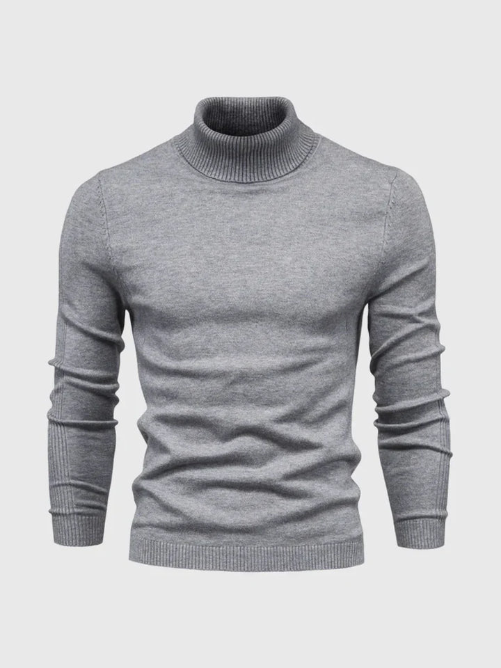 Maglione Collo Alto Uomo – Lavabile e Versatile