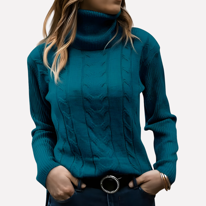 Maglione a Collo Alto da Donna – Stile Quotidiano Relaxed