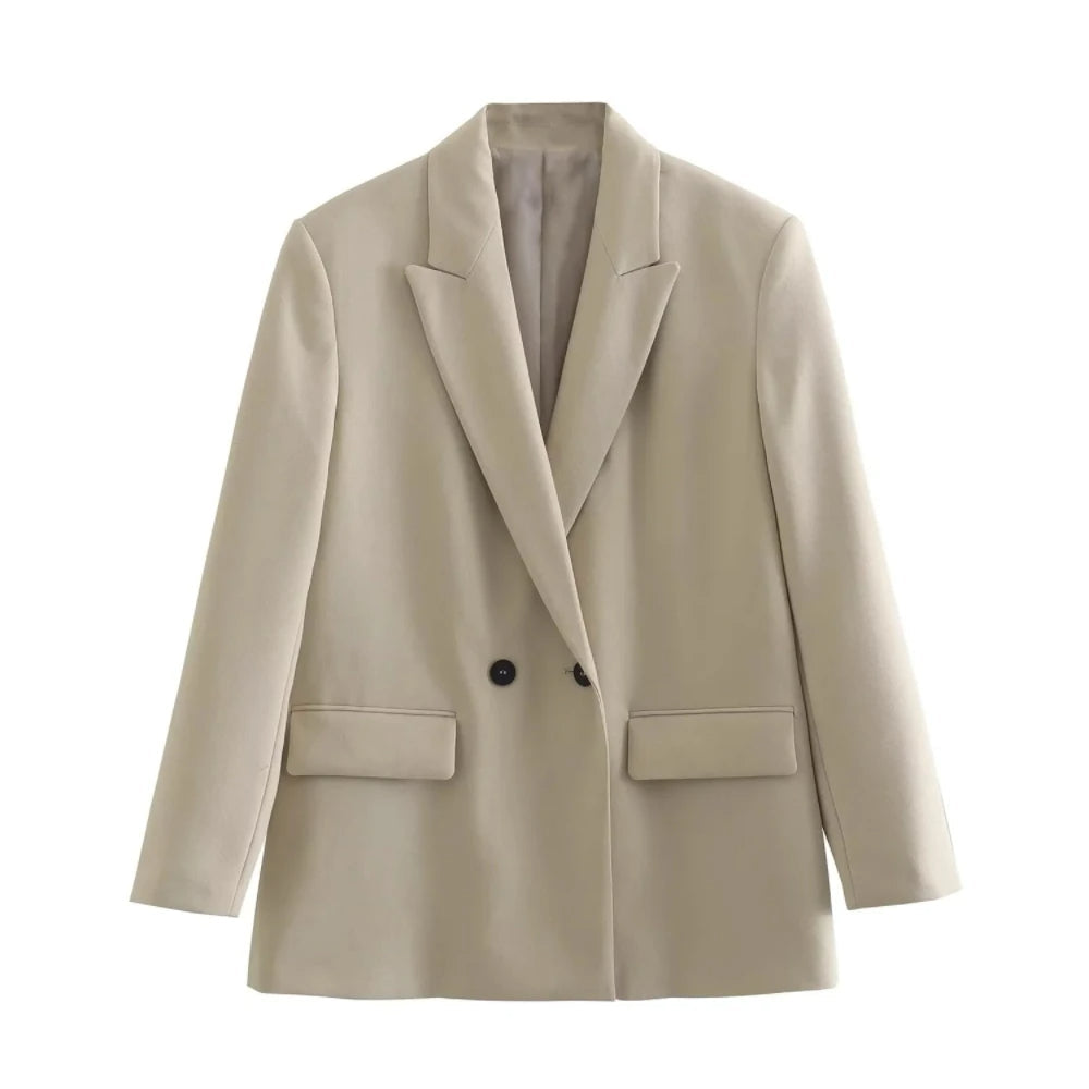 Elegante blazer doppiopetto da donna