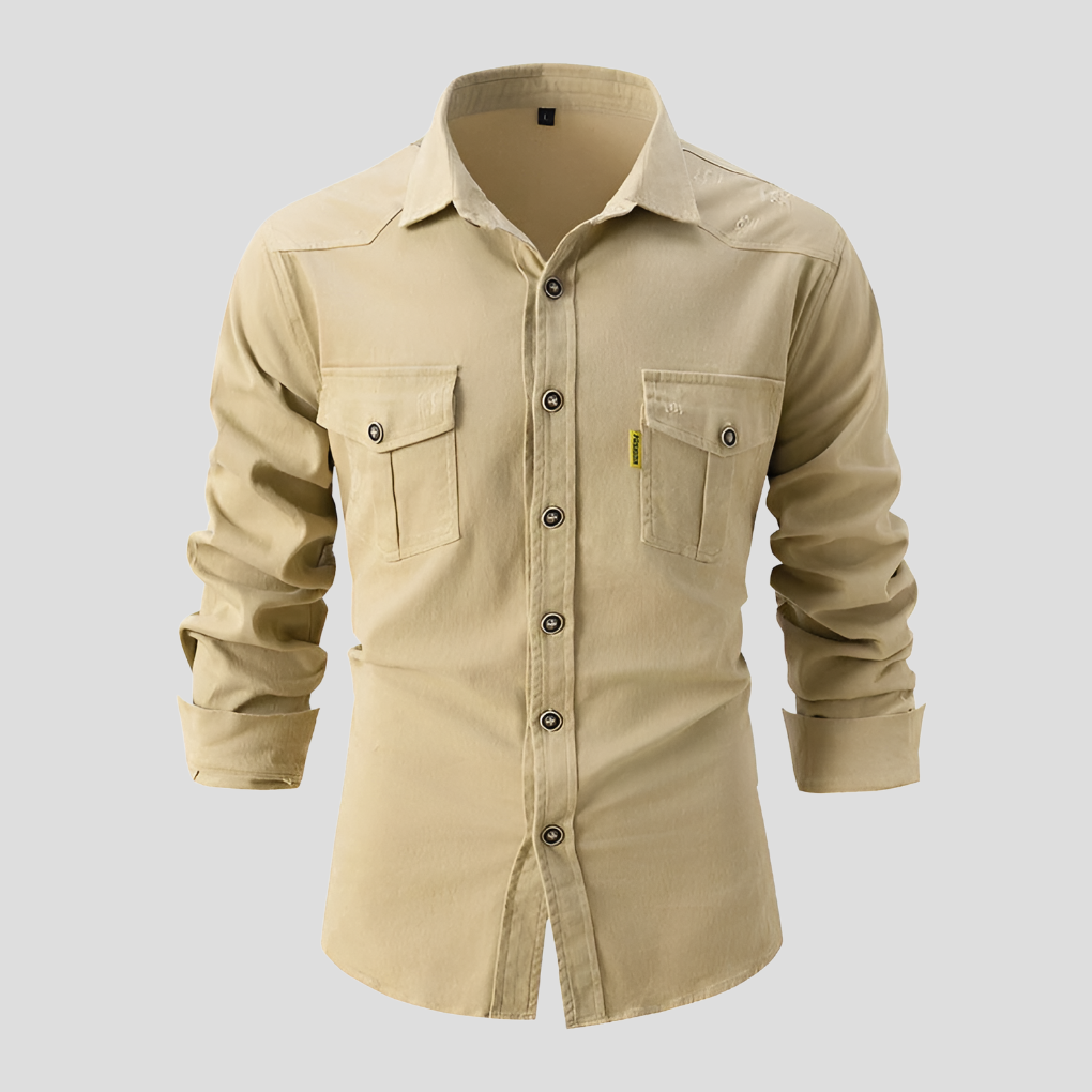 Camicia da Uomo Quotidiana – Durevole e Versatile