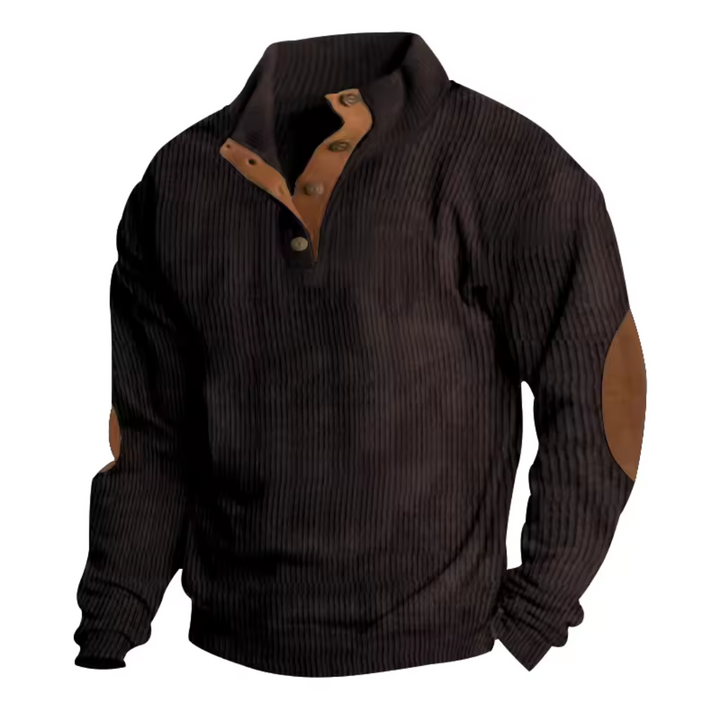 Maglione da uomo in velluto a coste, elegante e comodo