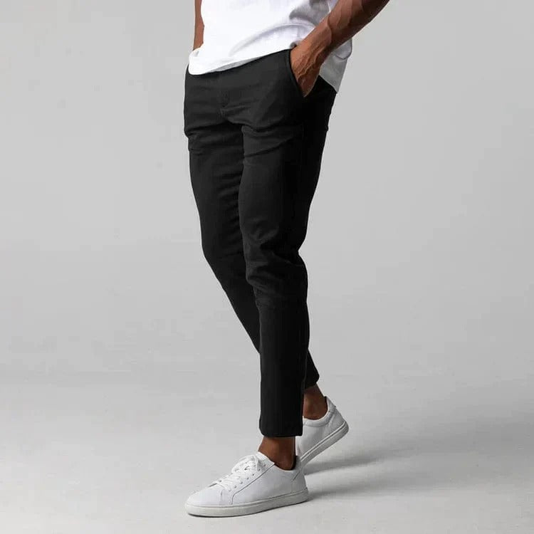 Ivar – Pantaloni chino elasticizzati da uomo
