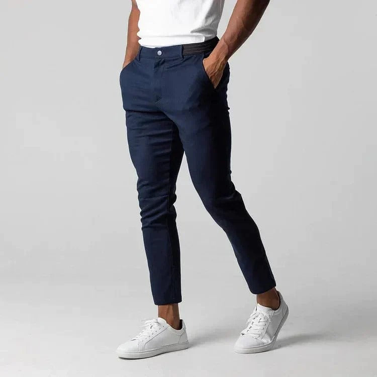 Ivar – Pantaloni chino elasticizzati da uomo