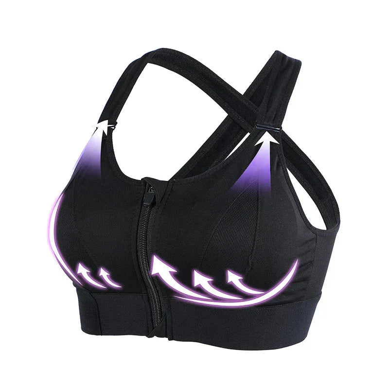 Reggiseno sportivo comfort da donna, confezione da 2