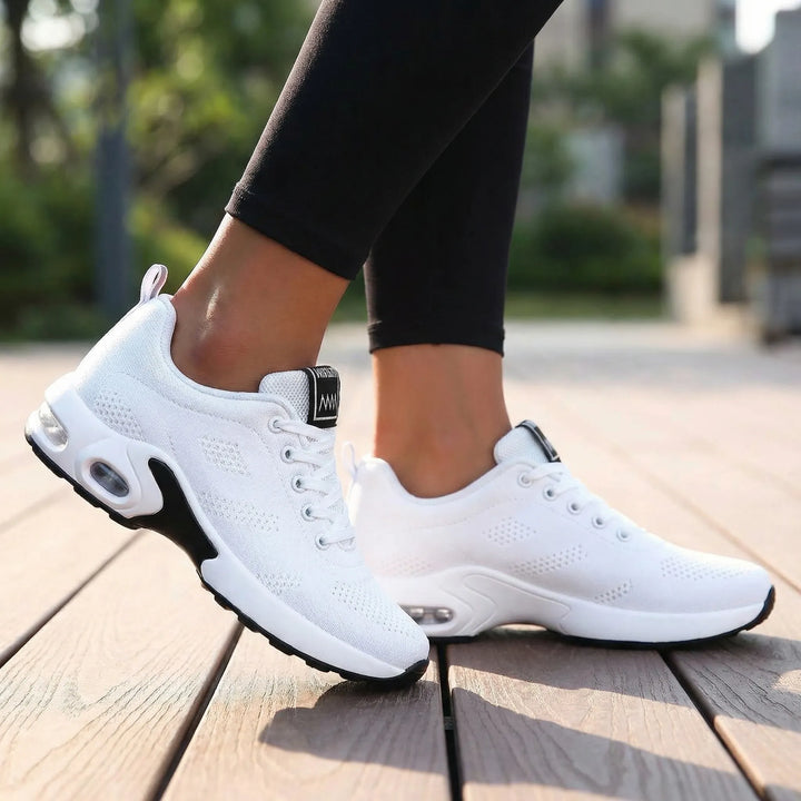 Aerovalx - Sneaker ortopedica con plateau e lacci