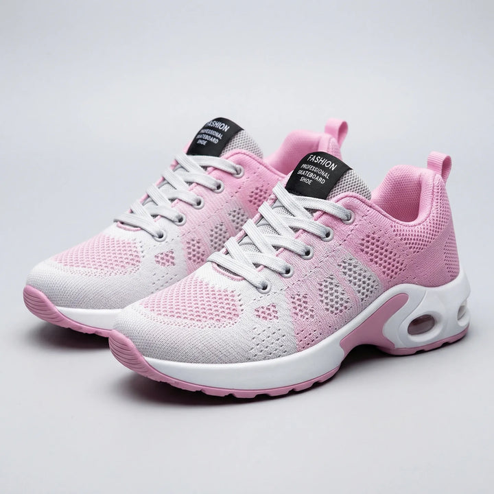 Aerovalx - Sneaker ortopedica con plateau e lacci