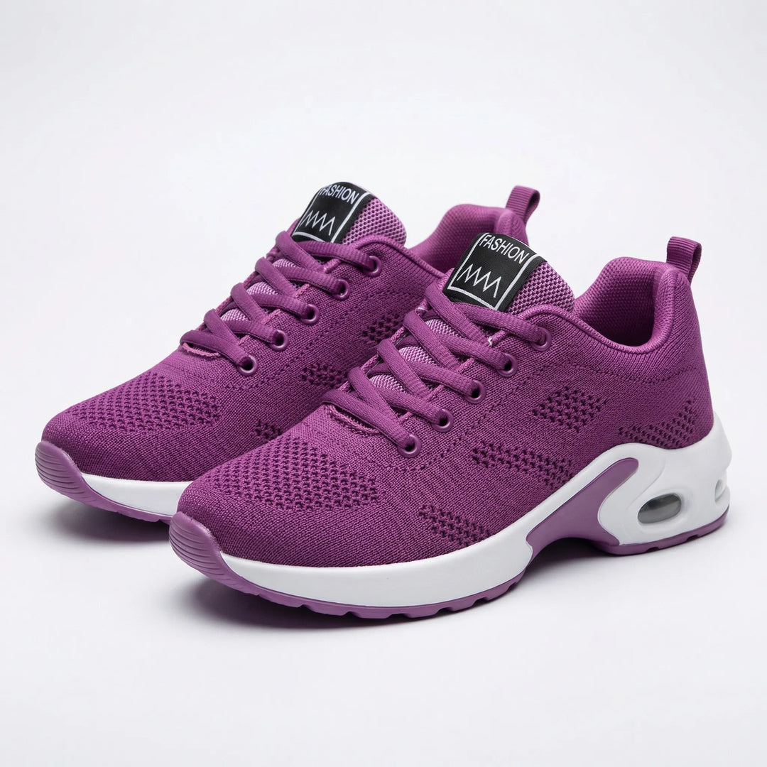 Aerovalx - Sneaker ortopedica con plateau e lacci