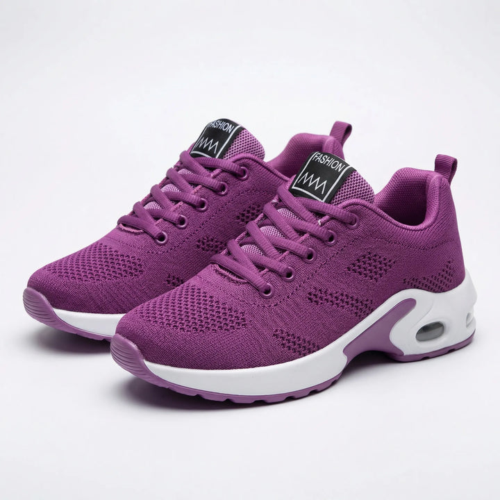 Aerovalx - Sneaker ortopedica con plateau e lacci
