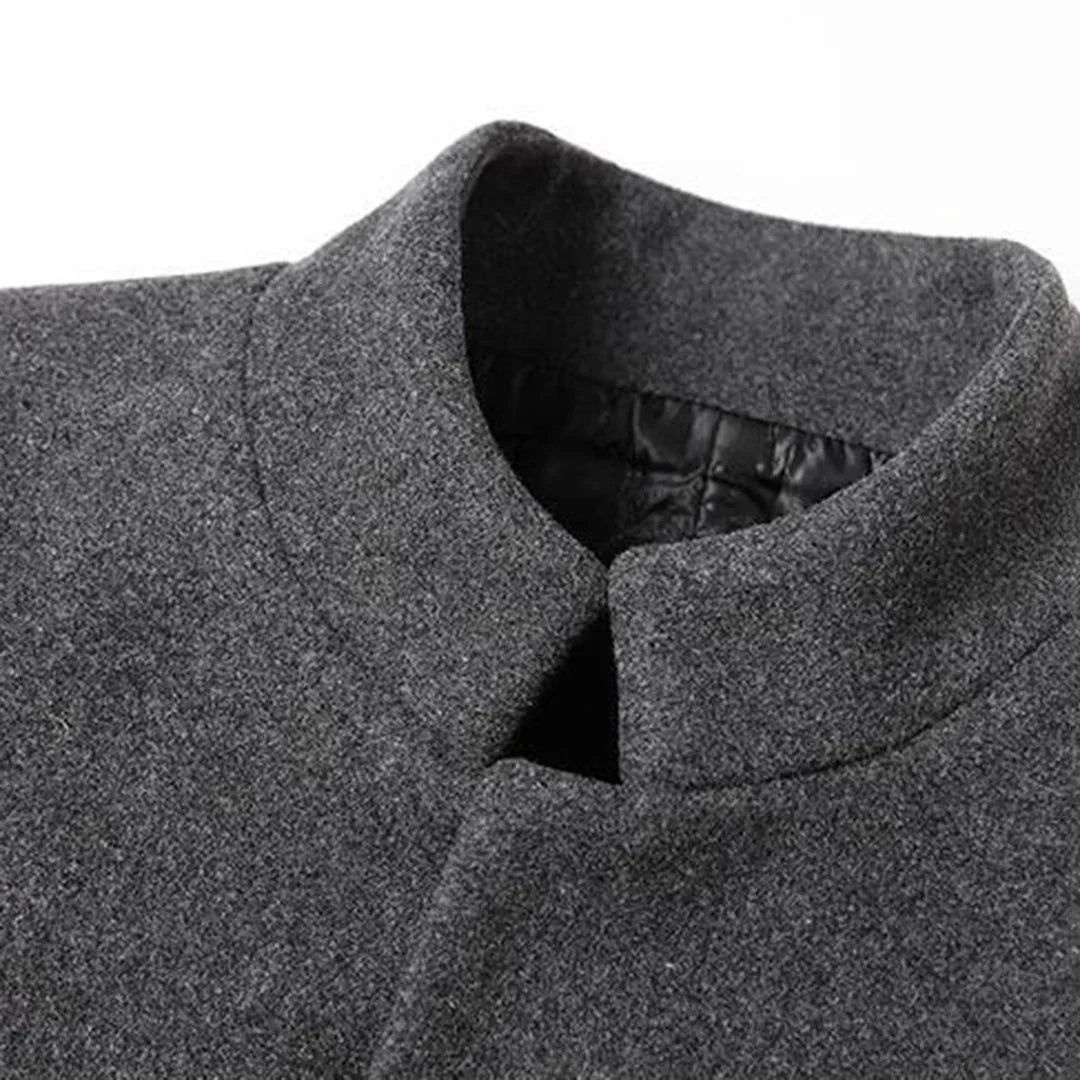 Cappotto Formale Lungo da Uomo con Eleganza Senza Tempo