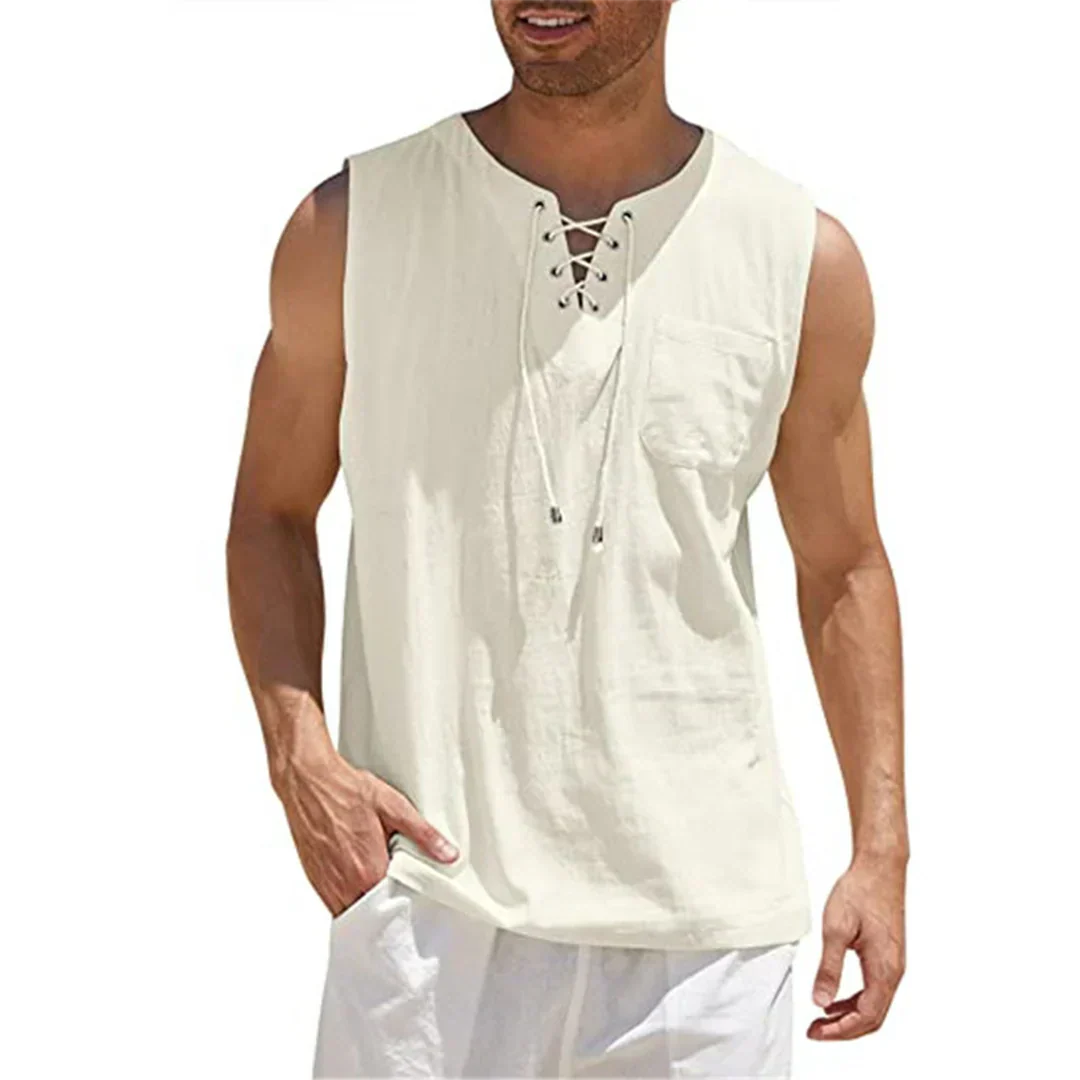 Camicia di Lino Casual per Uomini