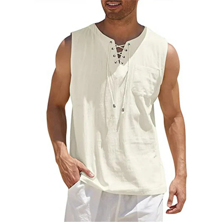 Camicia di Lino Casual per Uomini