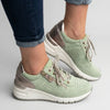 Sneaker Ortopedica con Suola a Wedge