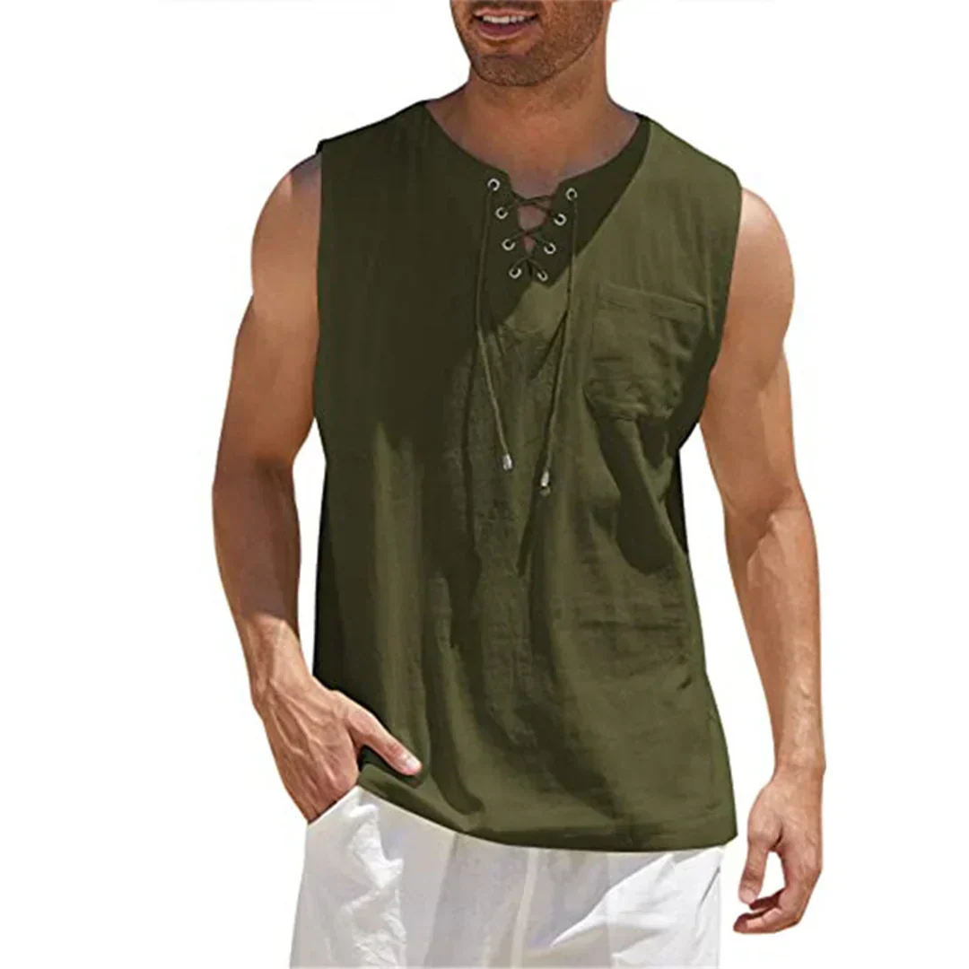 Camicia di Lino Casual per Uomini