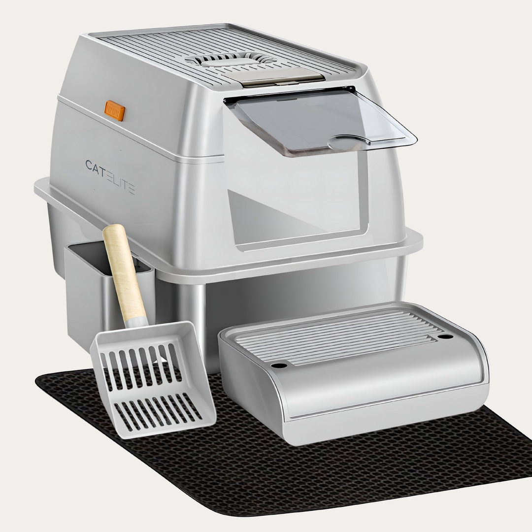Base Kattenbak RVS