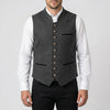Gilet con Bottoni Stile Bavarese